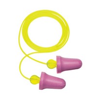 3M P2001 3M Single Use Peltor NEXT No-Touch Tapered Purple Foam Corded Earplugs With LiveWire Stem (100 Pair Pe